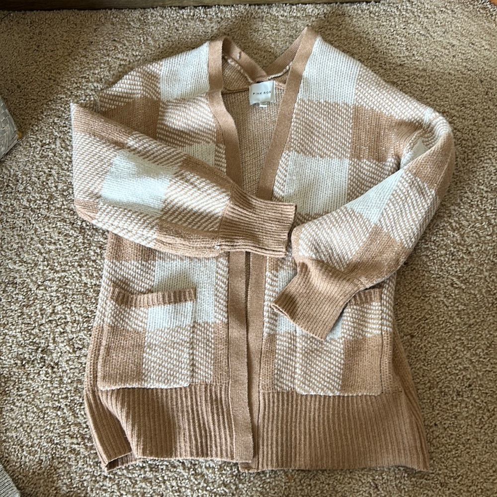 Pink Rose cardigan